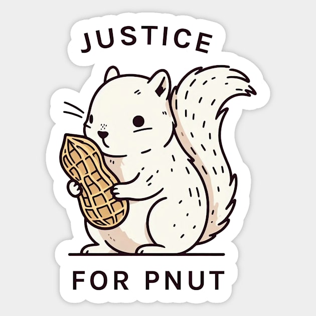 Justice For PNUT Sticker by CreativeSage
